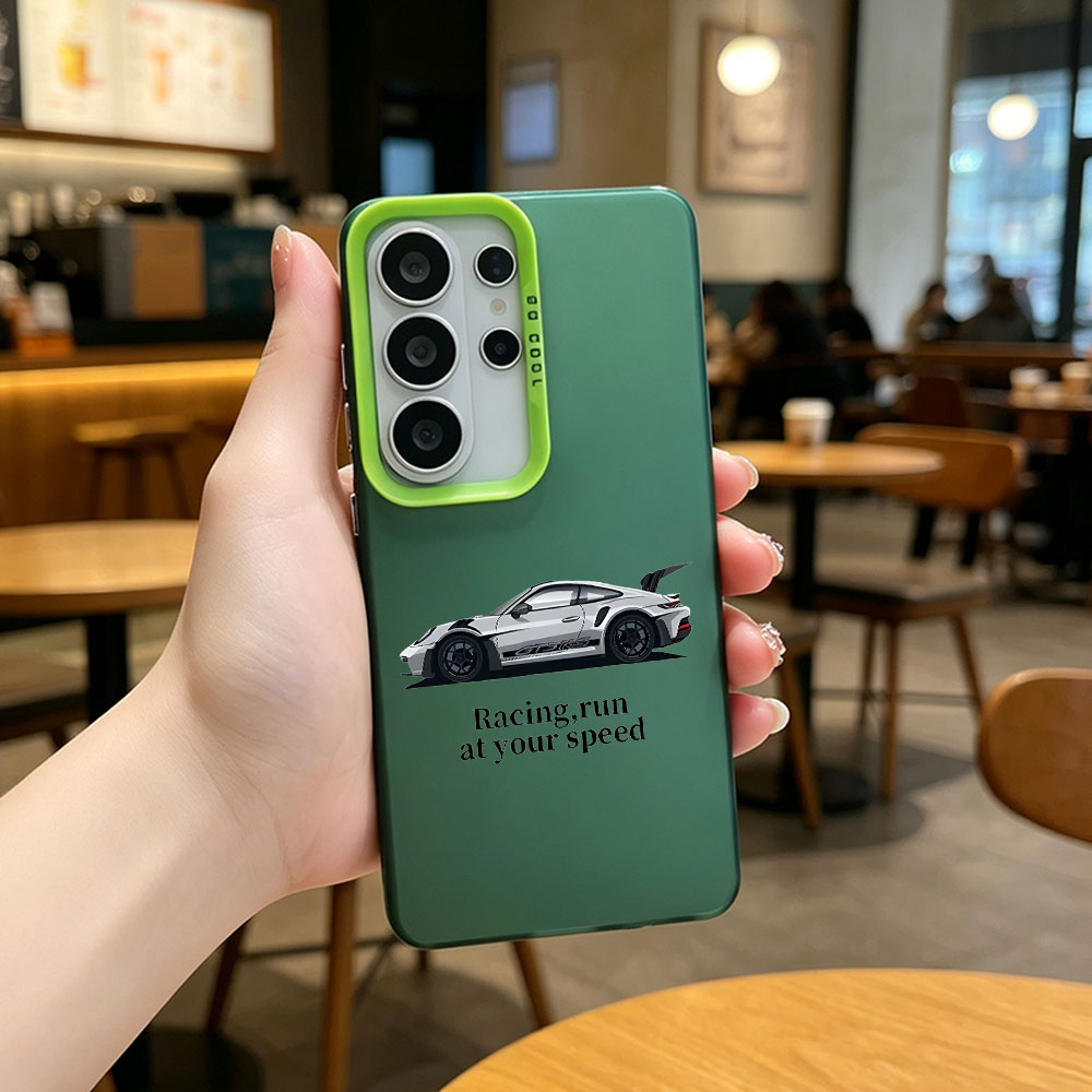 Sport Car Shockproof Phone Cas - Phone Cases For Samsung S21 5G 评论和价格