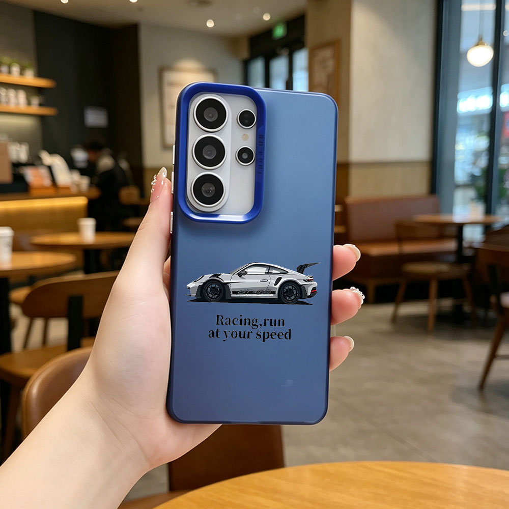 Sport Car Shockproof Phone Cas - Phone Cases For Samsung S21 5G 评论和价格