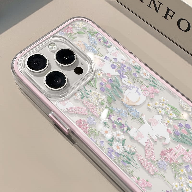 Cute Flower Cat Swan Soft Sili - Phone Cases Xr Cute 评论和价格