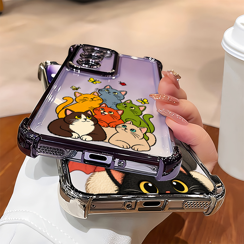 Cartoon Cute Cat Phone Case Fo - Phone Cases Vivo 评论和价格