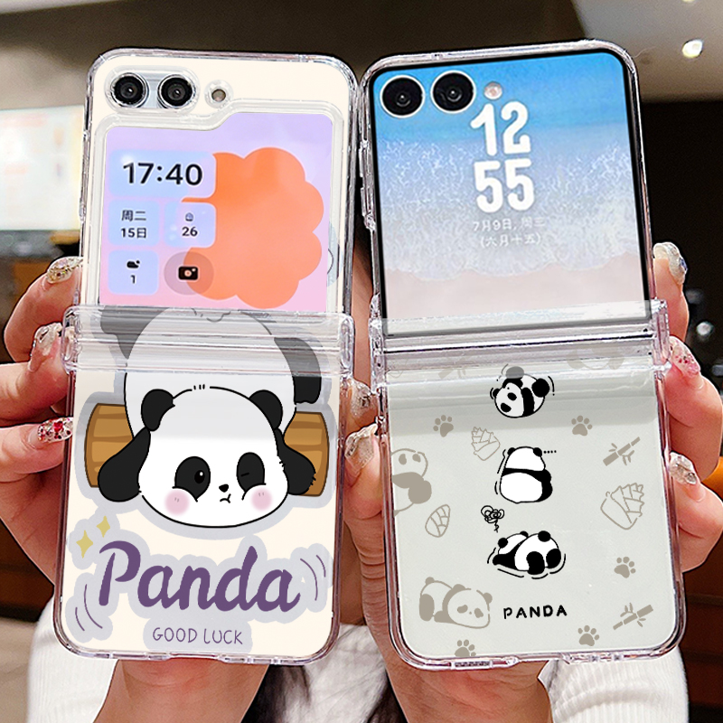 Cartoon Panda Printed Phone Ca - Phone Cases Z Flip 6 评论和价格