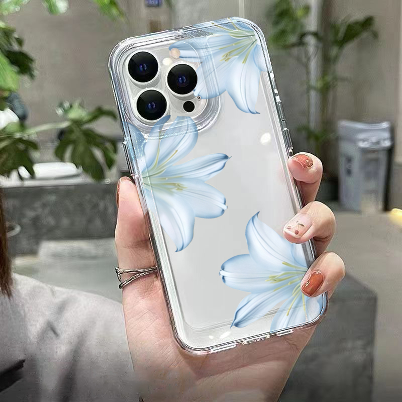 Fashion Exquisite White Lily F - Phone Cases Like Loopy 评论和价格