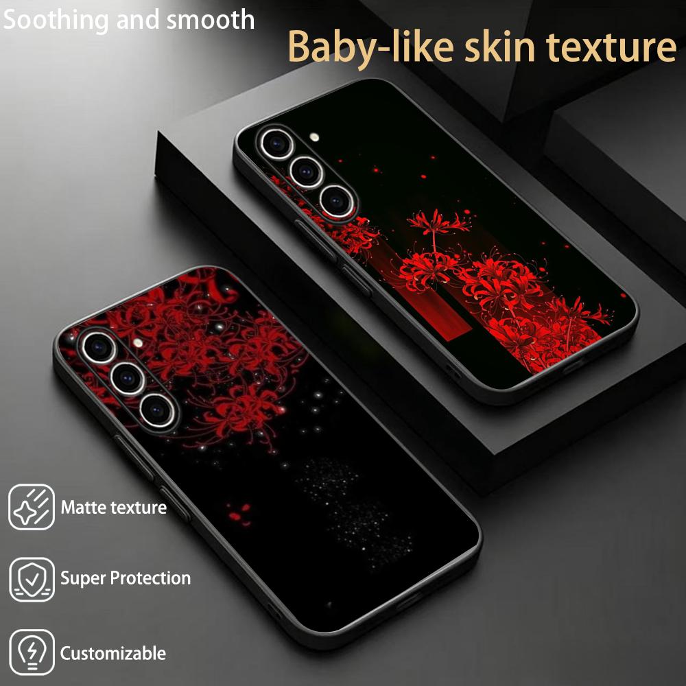 Red spider lily Japan art fash - Phone Cases Art 评论和价格