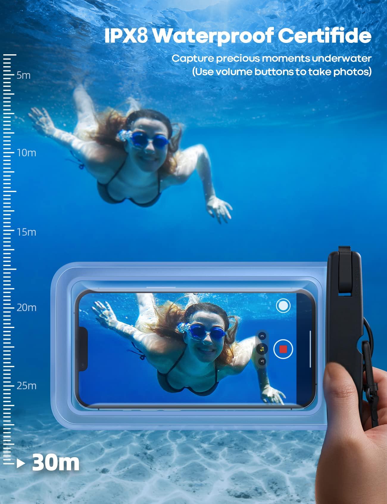Waterproof Phone Pouch Case [E - Phone Cases Heavy Duty 评论和价格