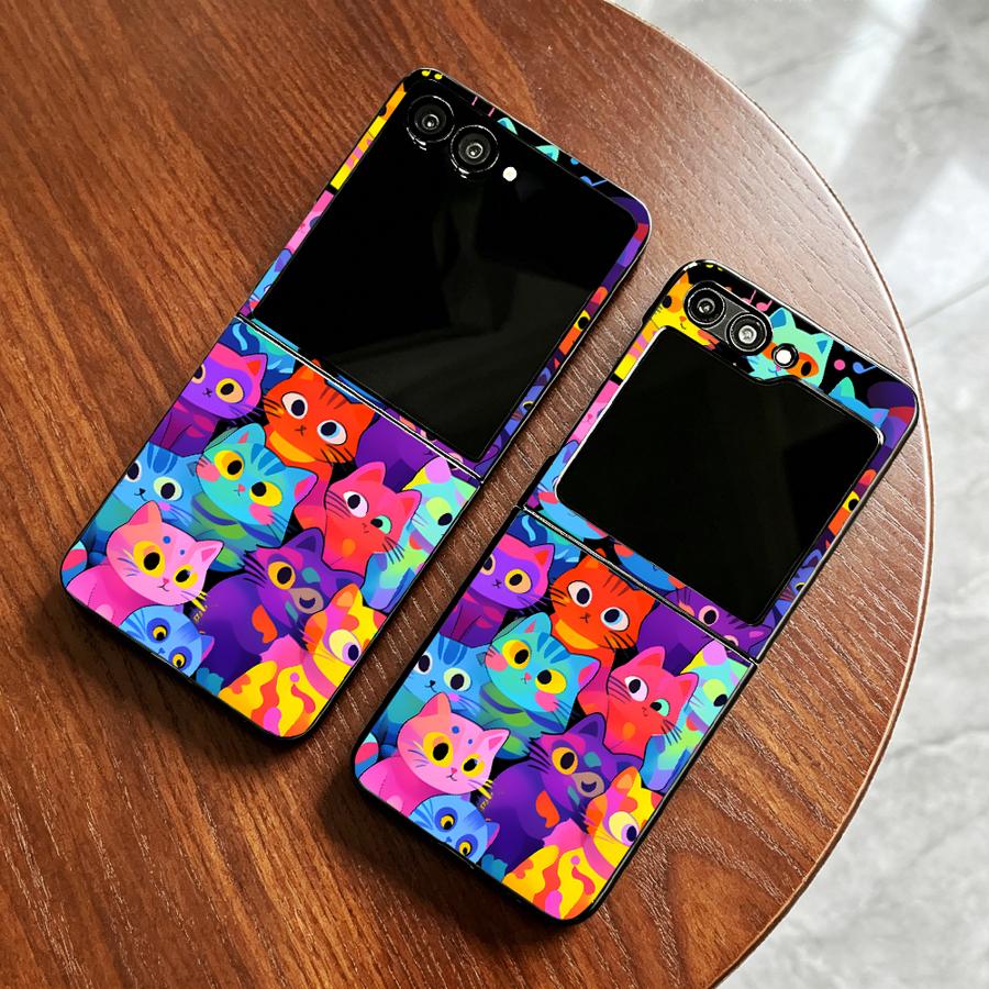 Full Cover Cat Phone Cover Cas - Phone Cases Z Flip 6 评论和价格
