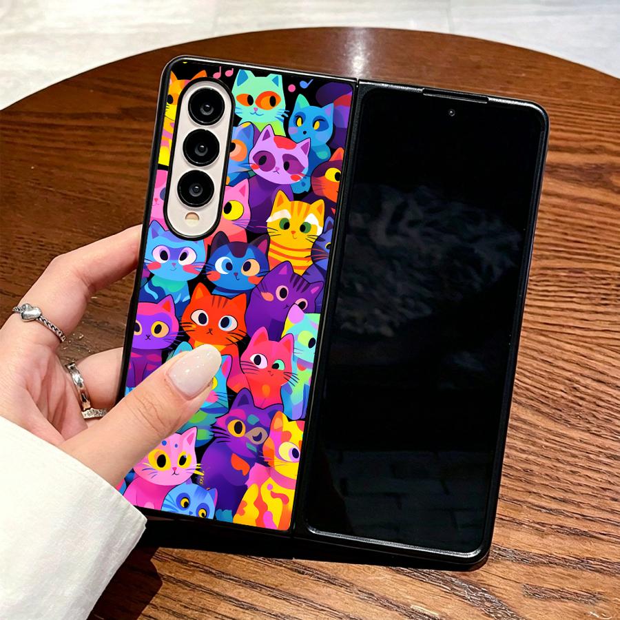 Full Cover Cat Phone Cover Cas - Phone Cases Z Flip 6 评论和价格