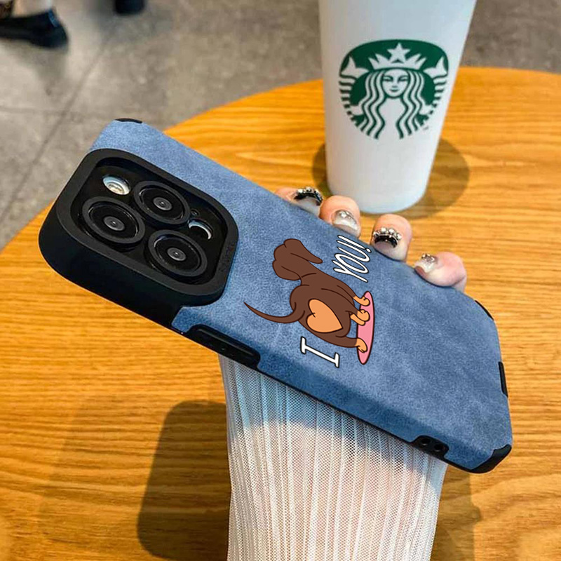 Cute Dachshund Heart Print Pho - Phone Cases Xr Cute 评论和价格